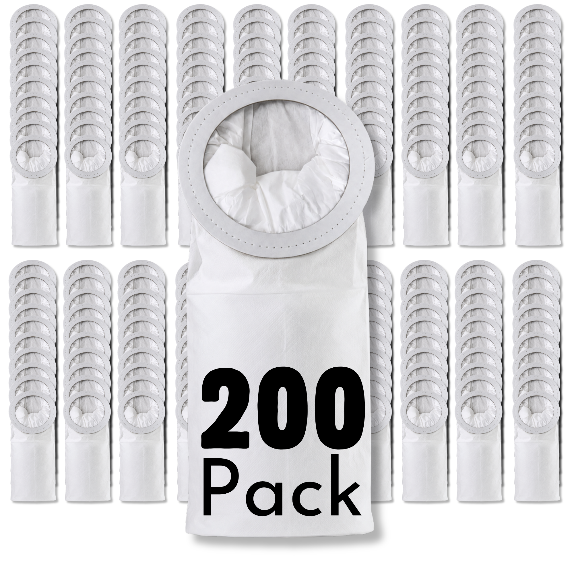 The Better Bundle 200-Pack Replacement Micro Filtration Vacuum Cleaner Bags for ProTeam 100331 MegaVac SuperCoach 10 Quart by The Better Bundle - VacBagsUSA